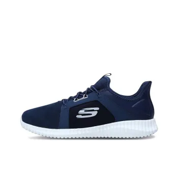 Skechers Elite Fle Anti-Slip Wear-Resistant Low-Top Sports Casual Shoes Men's Navy