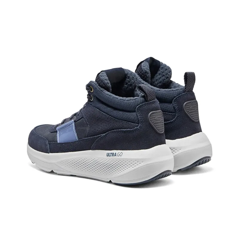 Skechers ON THE GO Slip Resistant, Abrasion Resistant, Thermal Mid Top Casual Shoes Women's Blue-4