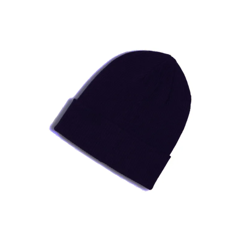 DKNY Logo patch Knitted Beanie-2