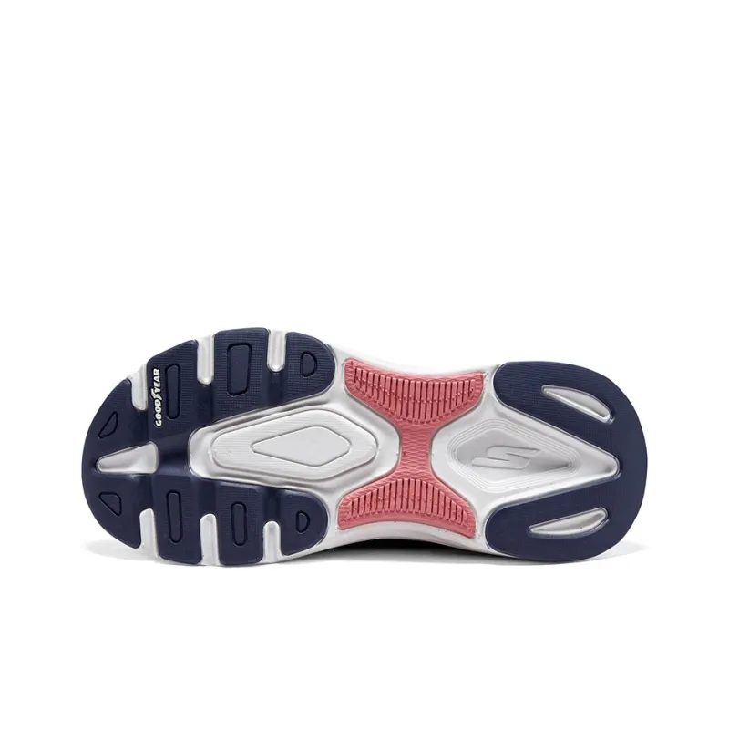 Skechers Max Cushioning Lightweight Low Top Running Shoes Women's Blue-5