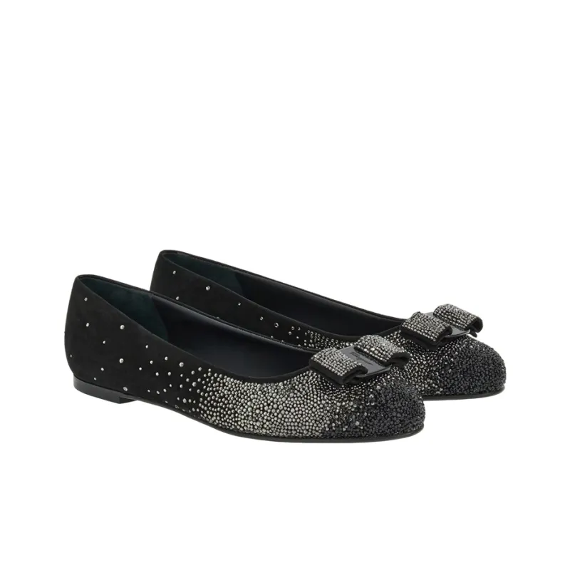 FERRAGAMO Vara Bow Ballerina Shoes-2