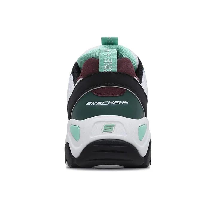 One Piece X Skechers D'LITES Series Casual Shoes Unisex Low Top White/Green-3