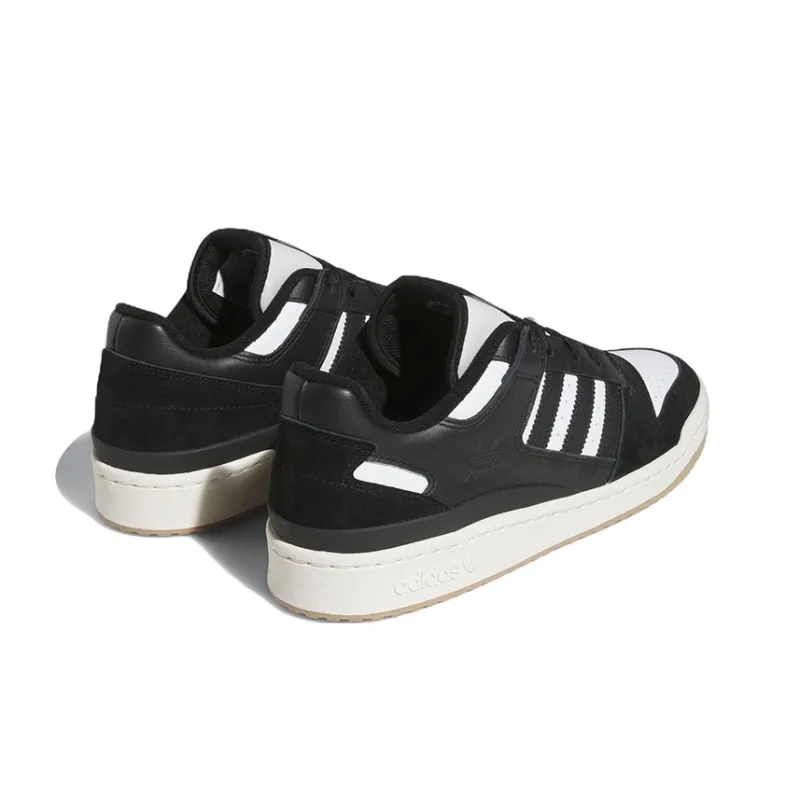 Adidas Forum Low Classic Core Black Cloud White Cream White-3