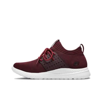 Skechers Matera Cushioning Anti-Slip And Wear-Resistant Low-Top Sports Casual Shoes Burgundy