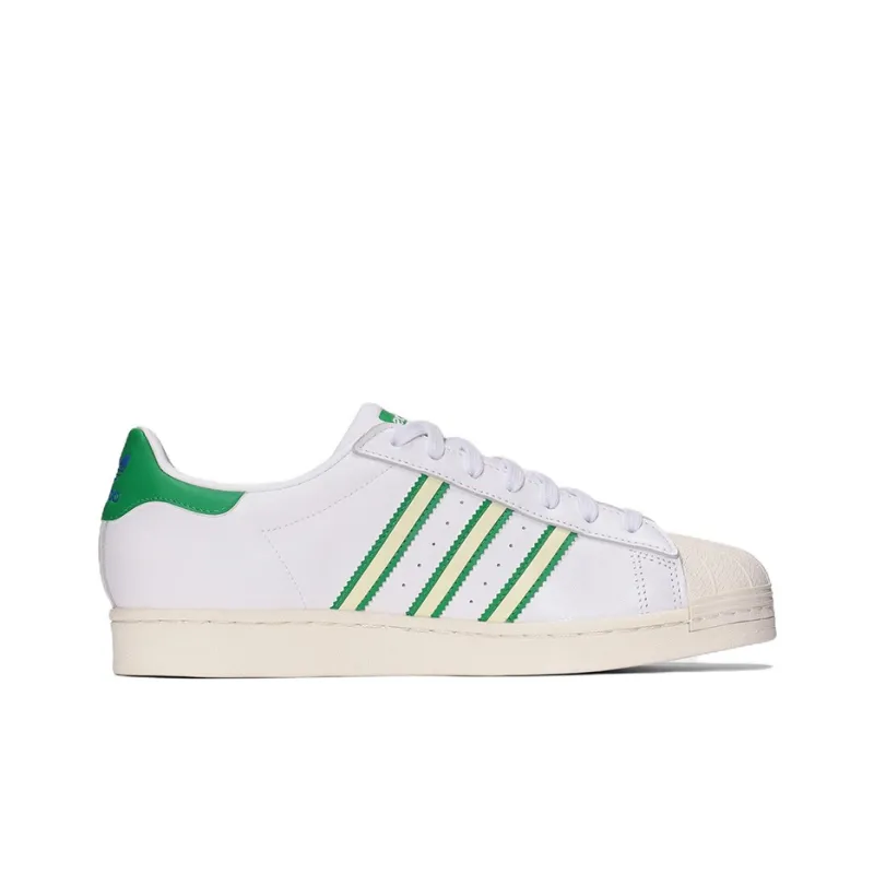 Adidas Superstar Team Colors White Green-1