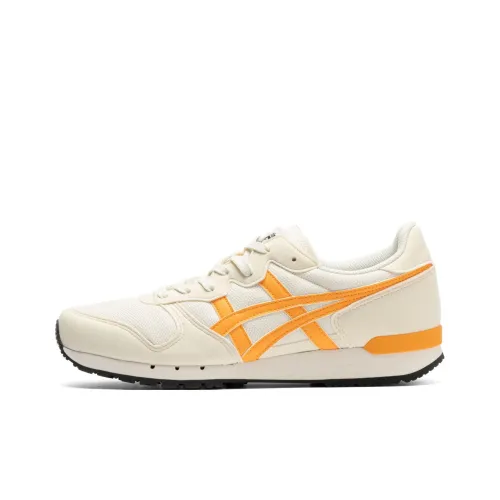 Onitsuka Tiger Alvarado Running Shoes Unisex Low-Top White/Yellow