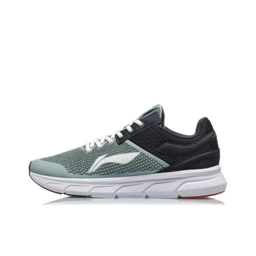 LINING Move With Your Heart Running Shoes Unisex Low-Top Gray Mist Green