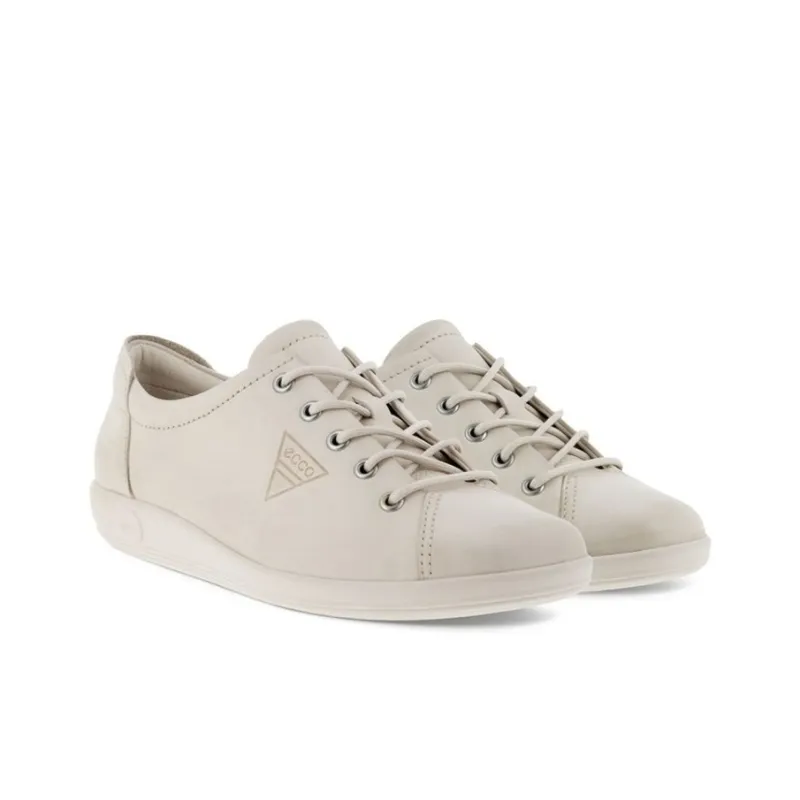 Ecco Soft Cool Size 2 Stylish Skateboarding Shoes Women's Beige-3