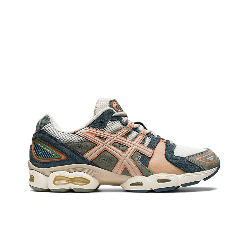 Asics Gel Nimbus 9 Cream Green Orange-1