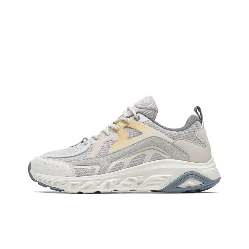 XTEP Steep Ridge 1.0 Low-Top Running Shoes Men's Ivory White-0