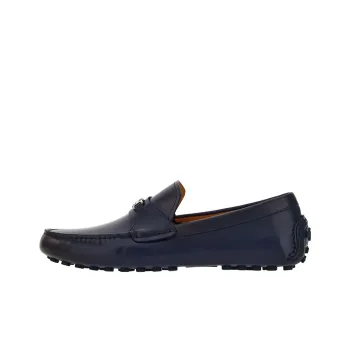 FERRAGAMO Driver Gancini buckle Leather Loafers