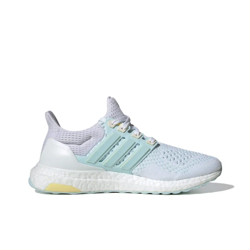 Adidas Ultraboost 1.0 Cushioning Anti Slip And Wear Resistant Low Top Casual Running Shoes Women's White Blue-1