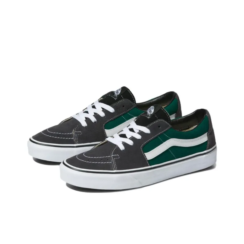 Sk8 Vans Low 'Charcoal Jungle Green'-2