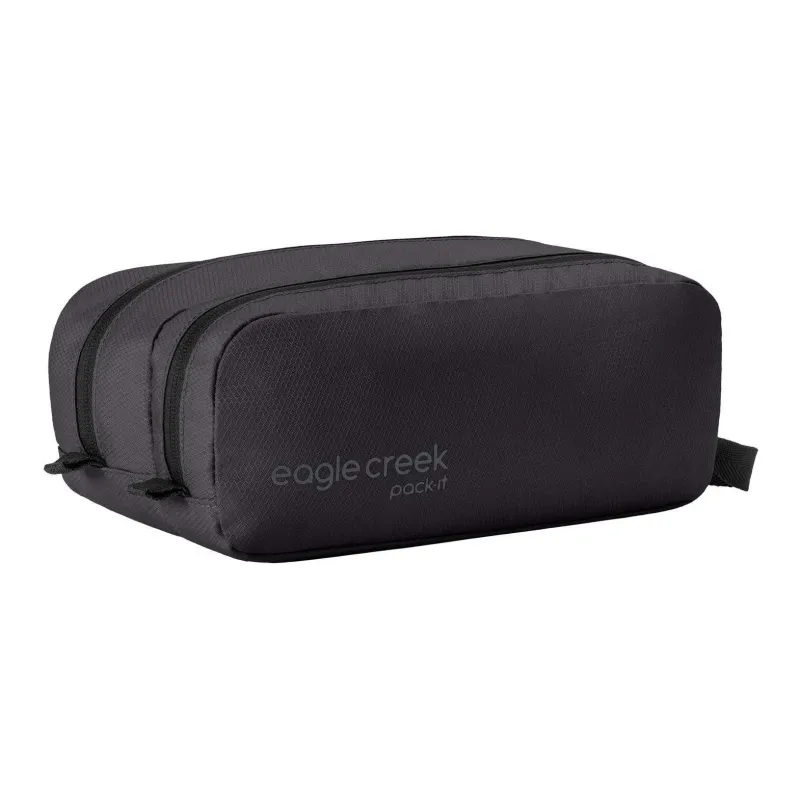 EAGLE CREEK Recycled Polyester Toiletry Bag Trumpets Unisex Black-1
