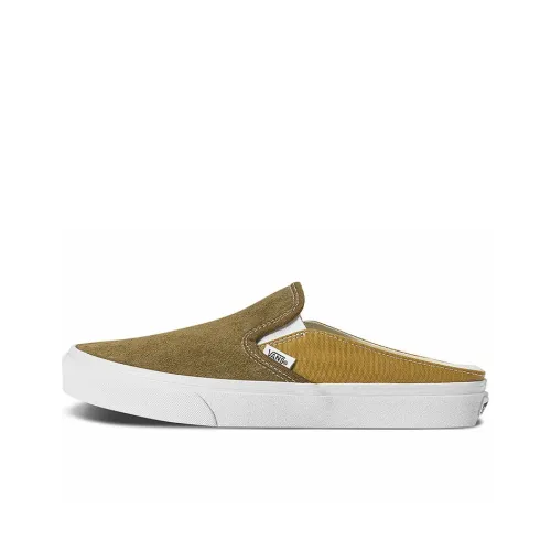 Vans Slip-on Skateboard Shoes Unisex Low-Top Brown