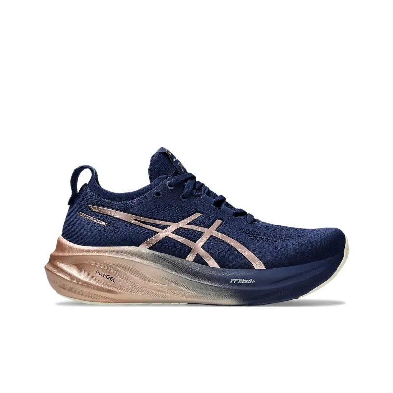 Asics Gel Nimbus 26 Platinum 'Navy' Women's-1