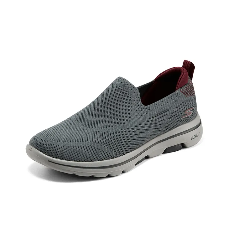 Skechers Go Walk 5 'Charcoal Red'-2