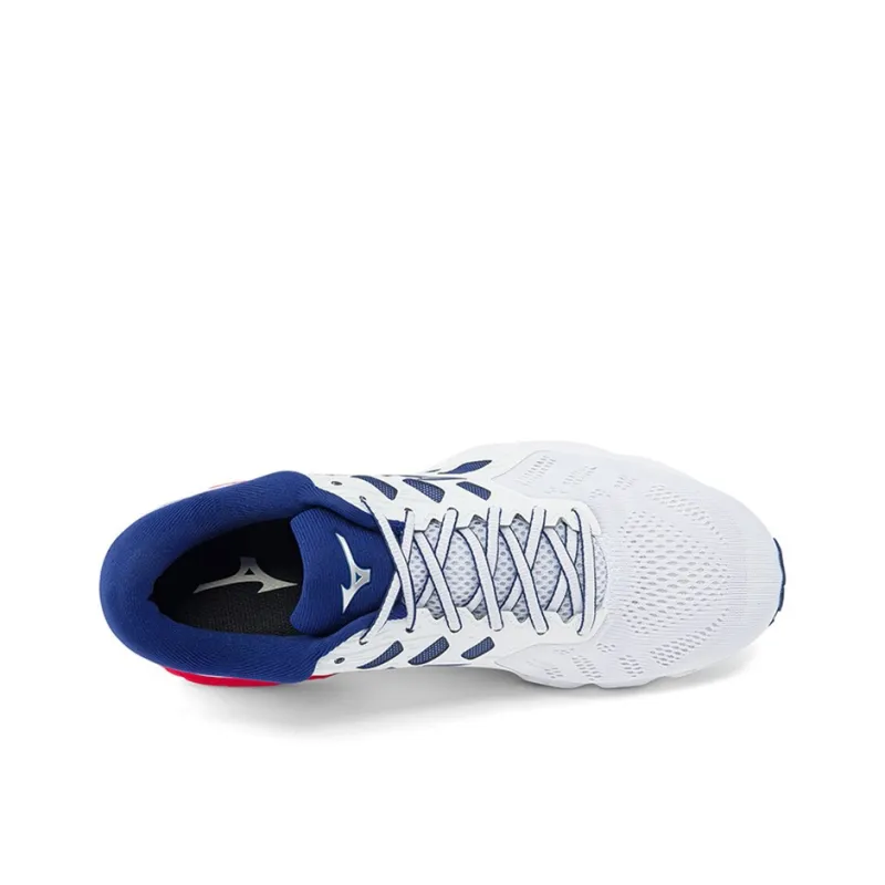 Mizuno Wave Ultima12 'White Blue Red'-2