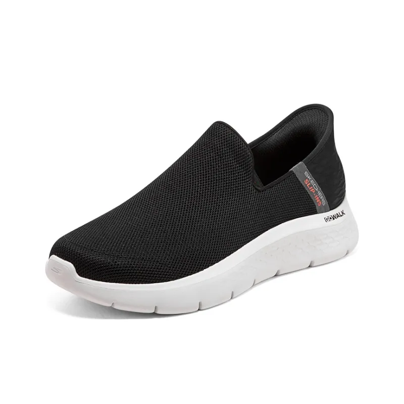 Skechers Slip ins Go Walk Flex 'Black Grey'-2