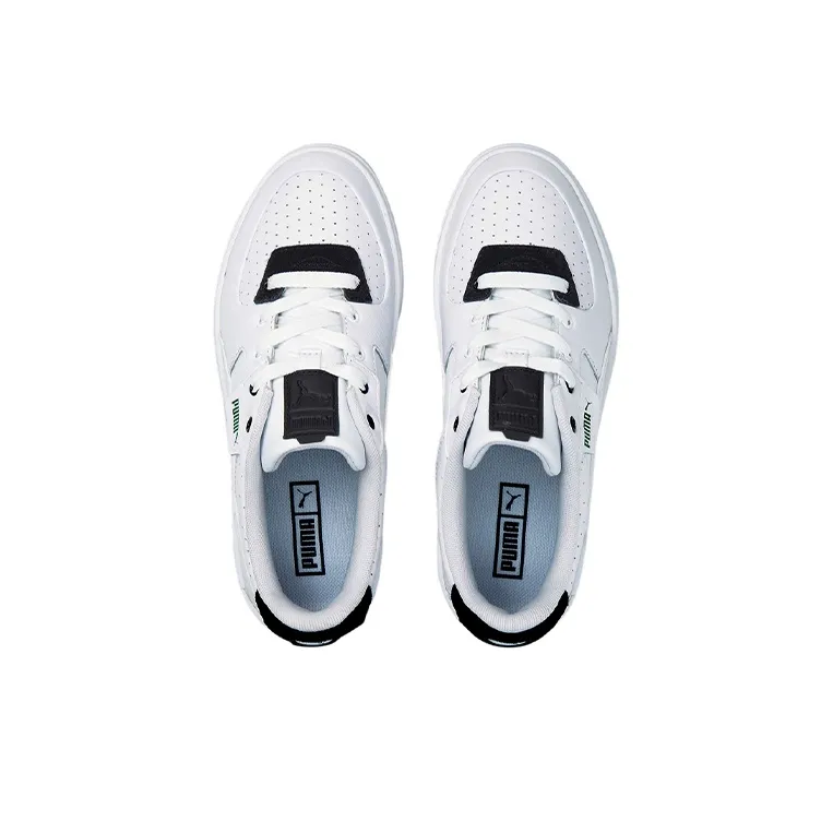 PUMA Cali Dream Heritage Anti-Slip Wear-Resistant Low-Top Skateboard Shoes Women's White Black-2