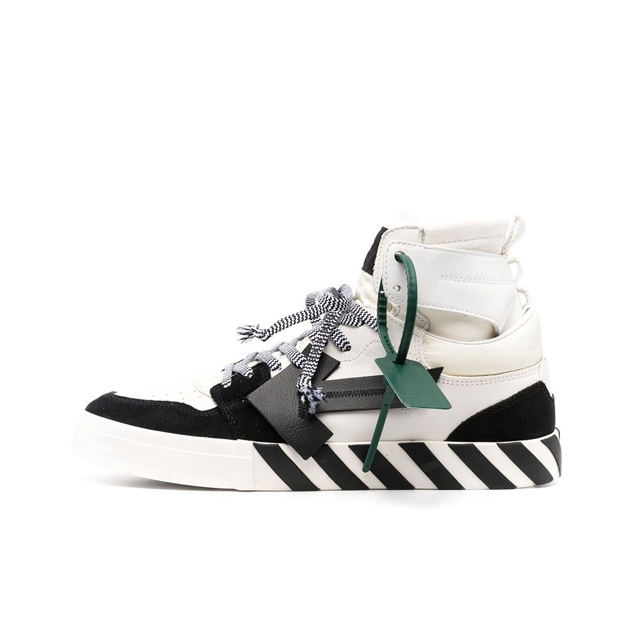 OFF-WHITE Vulc High White Black US M 7 - POIZON