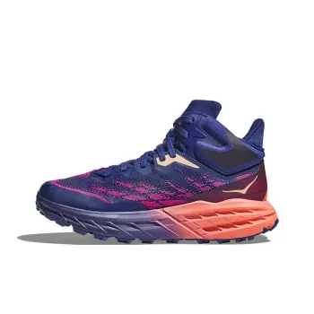 HOKA ONE ONE Speedgoat 5 Running Shoes Women's Low Top Blue