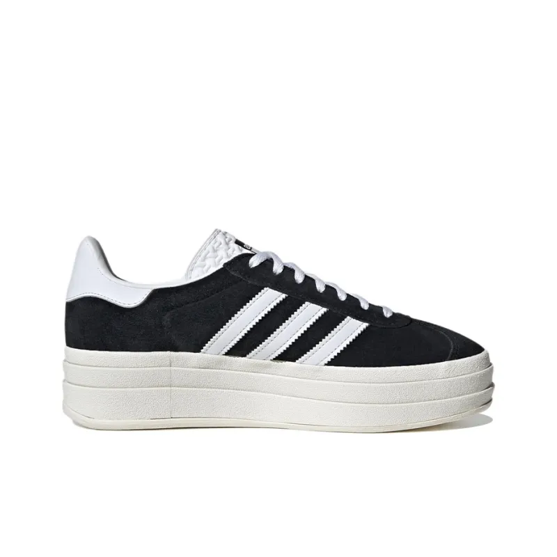 Adidas Gazelle Bold Core Black White Women's-1