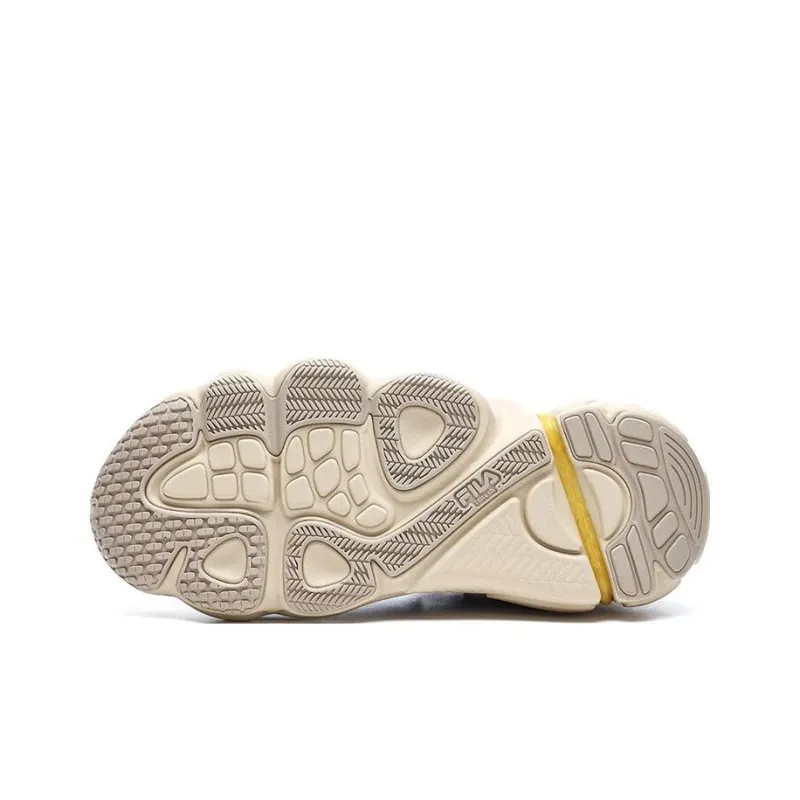FILA Et Fashion Shoes 'Beige Bue Yellow' Women's-5