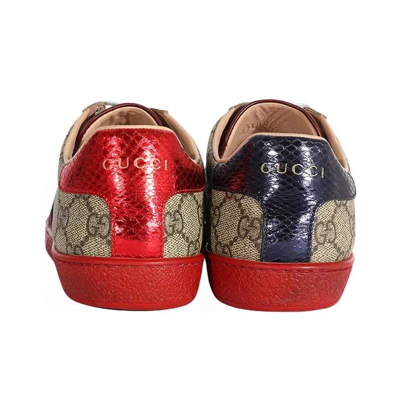 GUCCI Women's Ace Gg Supreme 'Brown' Women's-3