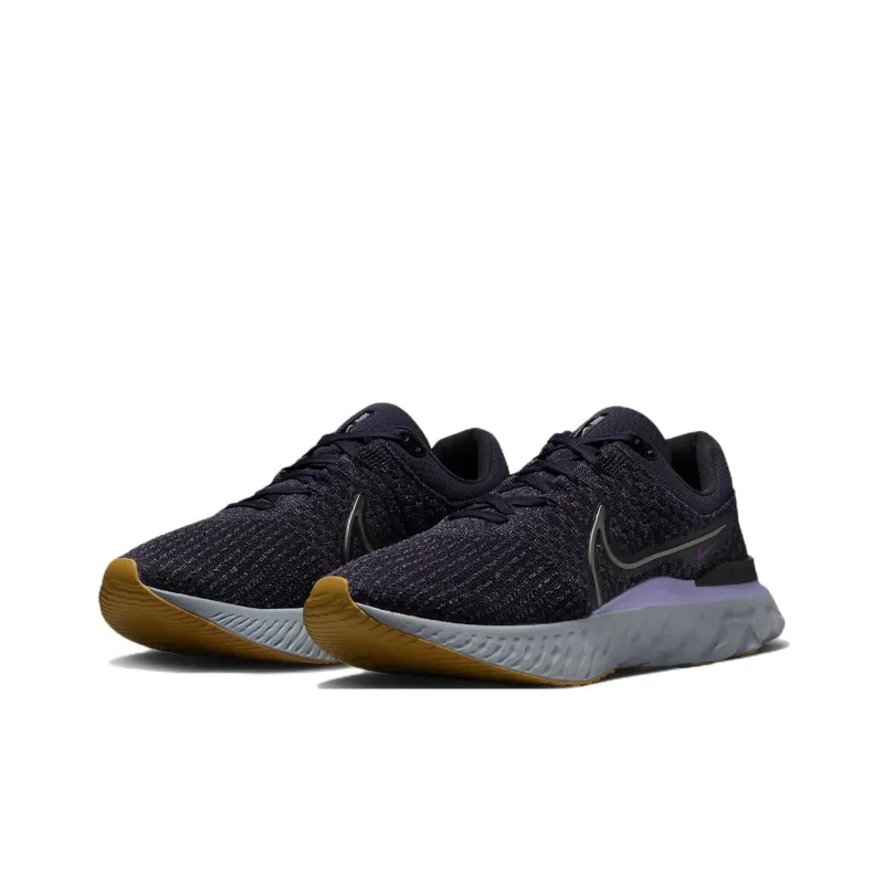 Nike React Infinity Run Flyknit 3 'Cave Purple Cool Grey'-2