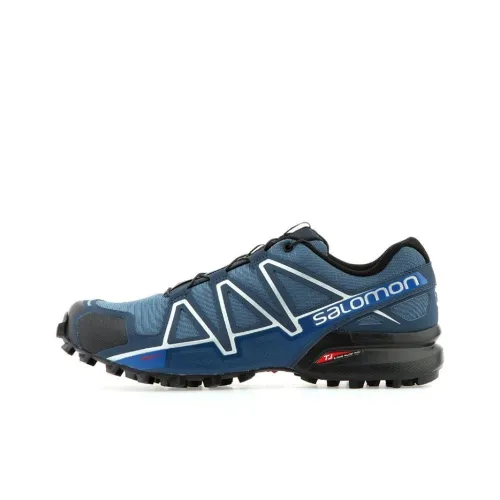 SALOMON Speedcross 4 Hiking / Trekking Shoes Men Low-Top Blue