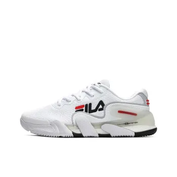 FILA POTENZA Cushioning Anti Slip And Wear Resistant Low Top Tennis Shoes Women's White