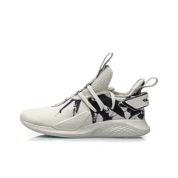 LiNing CF Chen Peng New York Fashion Apparel Weekly Runway Non-slip Lightweight Low-Top Casual Shoes Men's Black White