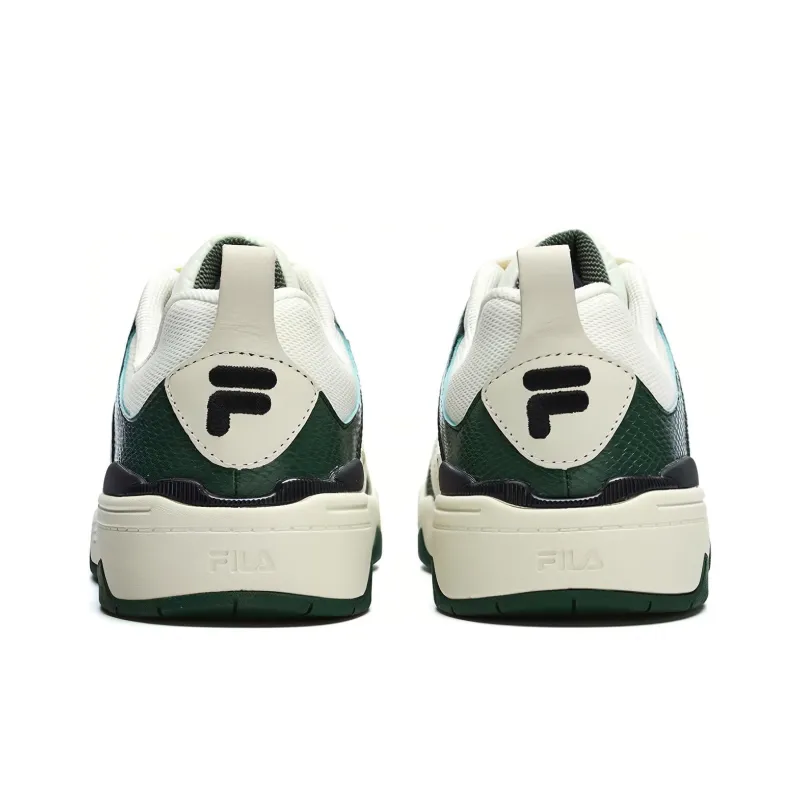 FILA FUSION Smash Sneakers 'White Green'-3