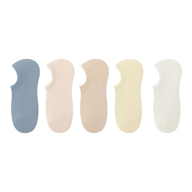 MIIOW No Show Socks Women's 5 Pack-0