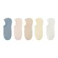 5 Pack (Combo 1-Light Blue+Light Pink+Light Khaki+Light Yellow+Milk White)