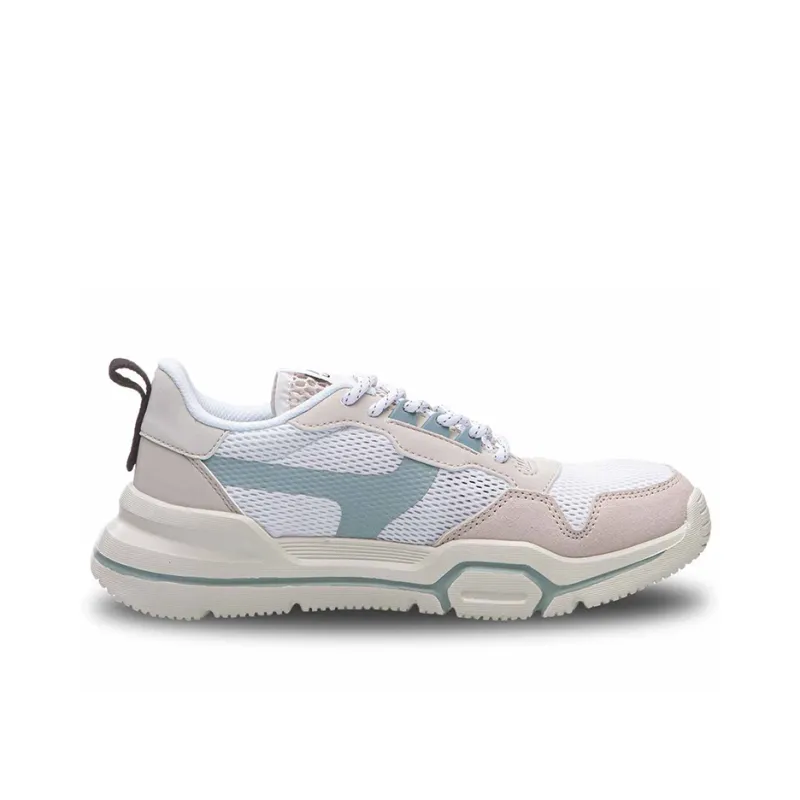 LINING Mark Casual Shoes Women's Low-Top White/Pink/Green-1