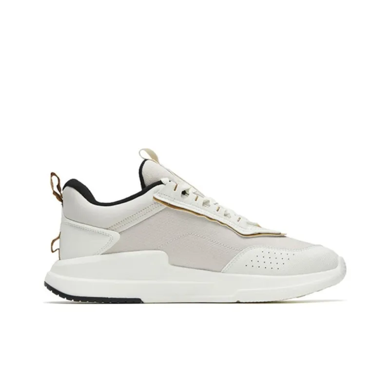 Anta Rubik's Cube Cushioning Anti-Slip And Wear-Resistant Low-Top Sports Casual Shoes Gray White Brown-1