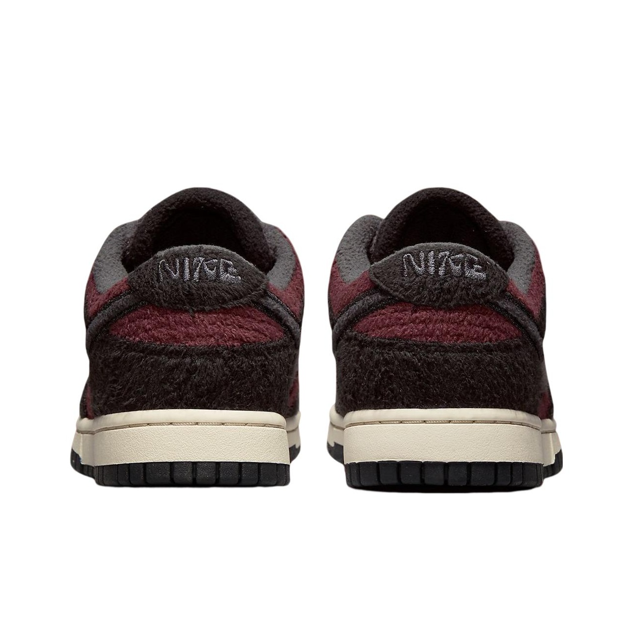Nike Dunk Low Se Fleece Pack Burgundy Crush Women's US W 12
