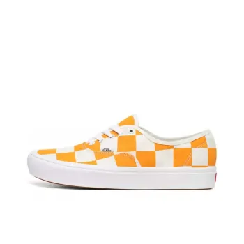 Authentic ComfyCush Vans 'Half Big Checker Cadmium Yellow Blue'
