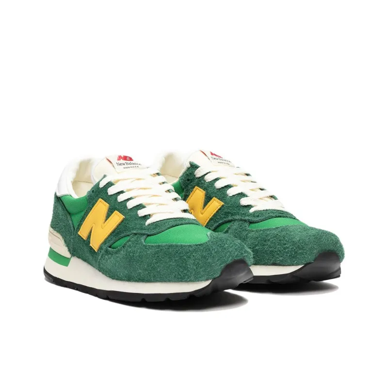 New Balance 990v1 MiUSA Green Gold-1