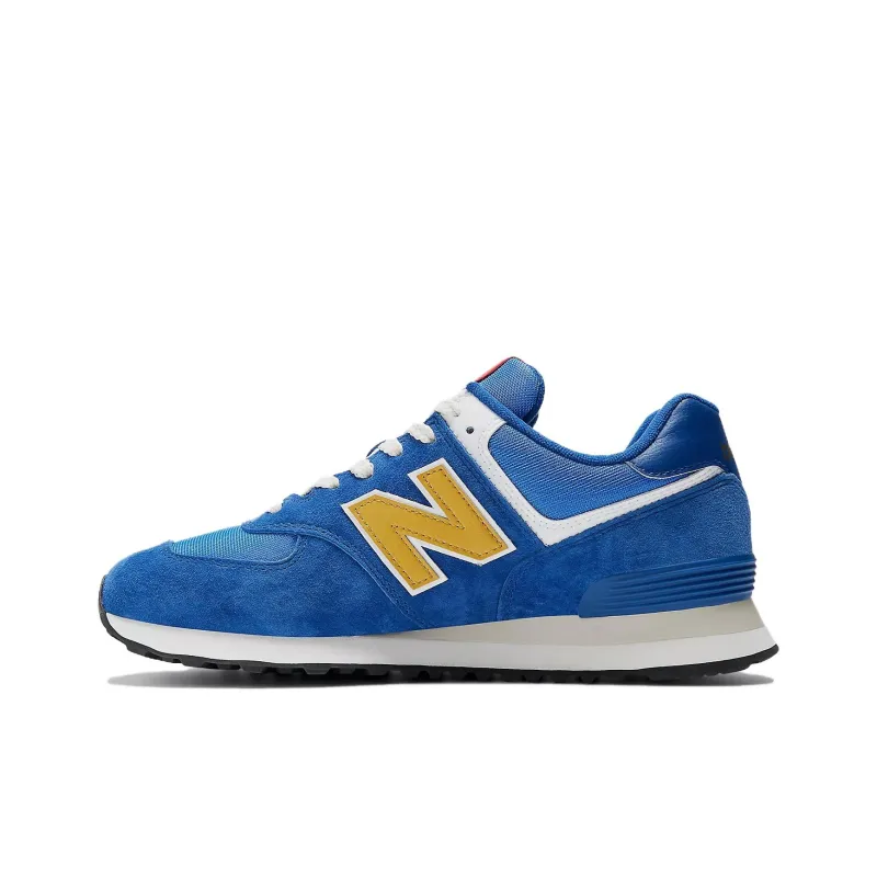 New Balance 574 Royal Blue Gold-0