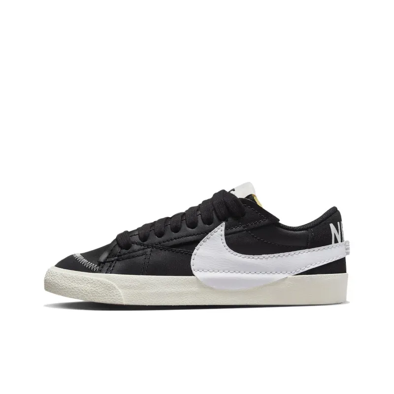 Nike Blazer Low 77 Jumbo Black Sail White Women's-0