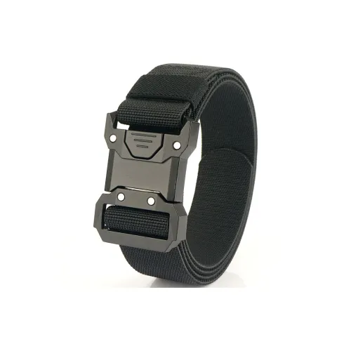 Emperor Penguin Tactical Quick Release Side Buckle, Stretch Elastic Belt Fabric Belt Unisex
