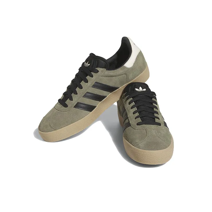 Adidas Gazelle Adv Olive Strata Gum-2
