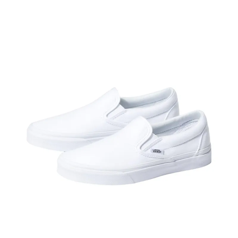 Vans Classic Slip On Wide 'Canvas True White'-2