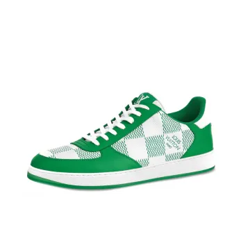 LOUIS VUITTON Lv Rivoli Sneakers 'Green With Plaid'