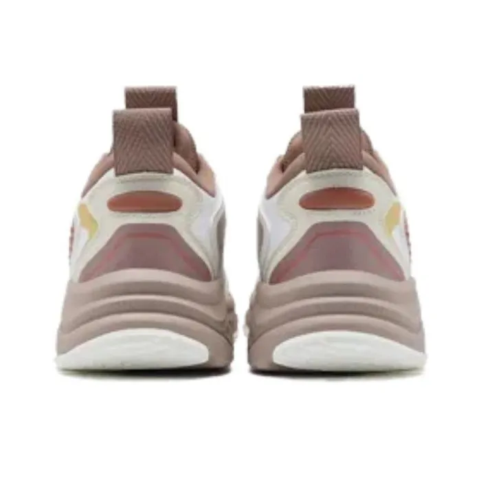 XTEP Chibi 1.0 Casual Shoes Men Low Top Sail White/Tea White/Brown Gray/Yellow-3