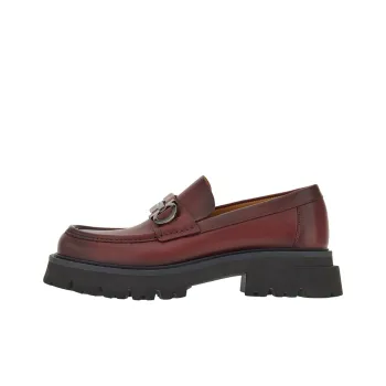 FERRAGAMO GANCINI Loafers Men's Purple
