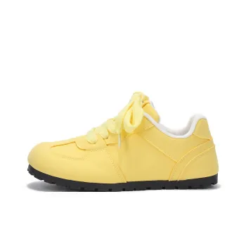Binya Non-slip Lightweight Low-Top Casual Shoes Women's Yellow